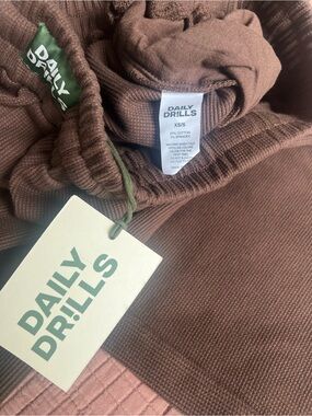 DAILY DRILLS - Brown/Mocha Pants - XS/S 🤎